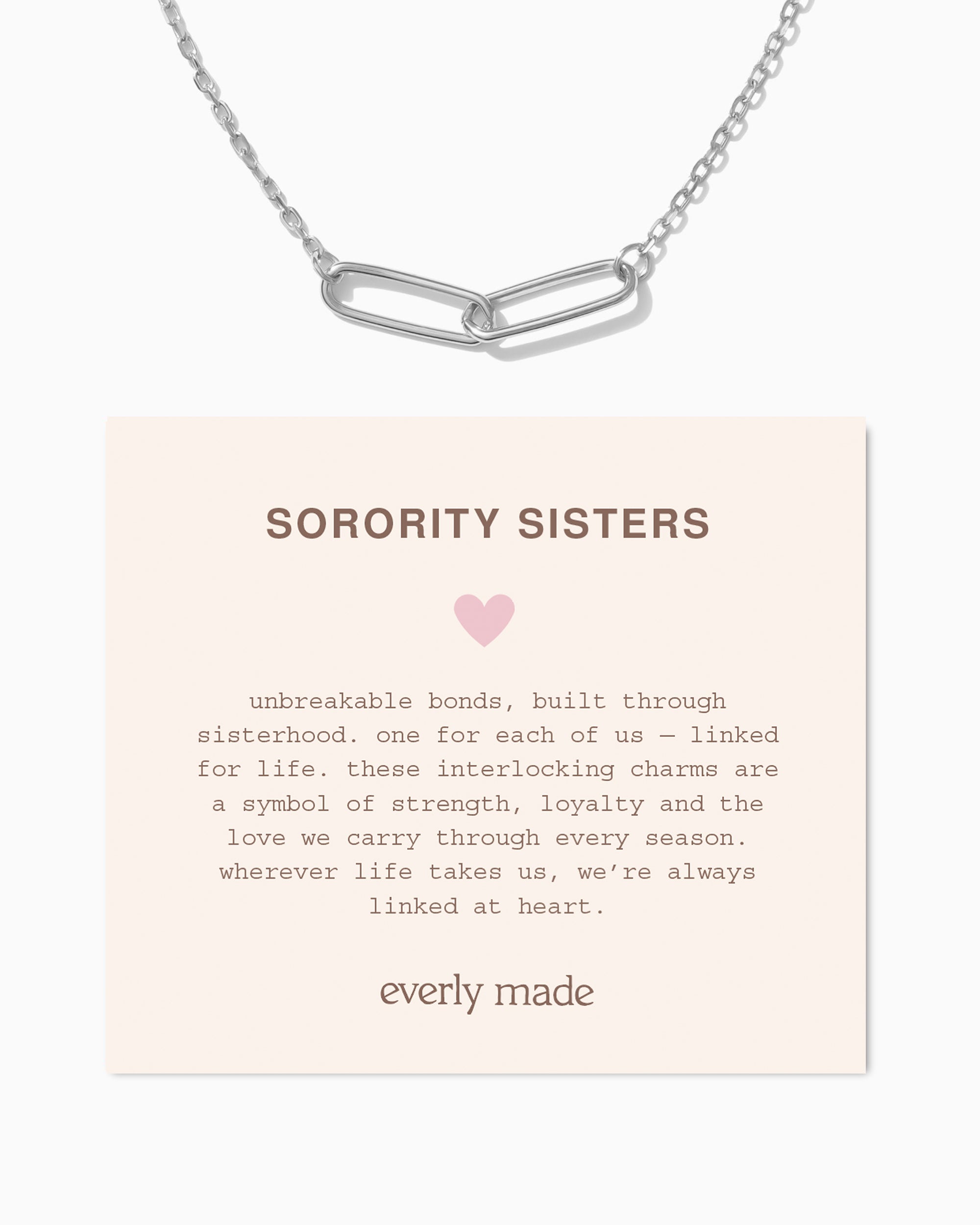 Linked Necklace • Sorority Sisters