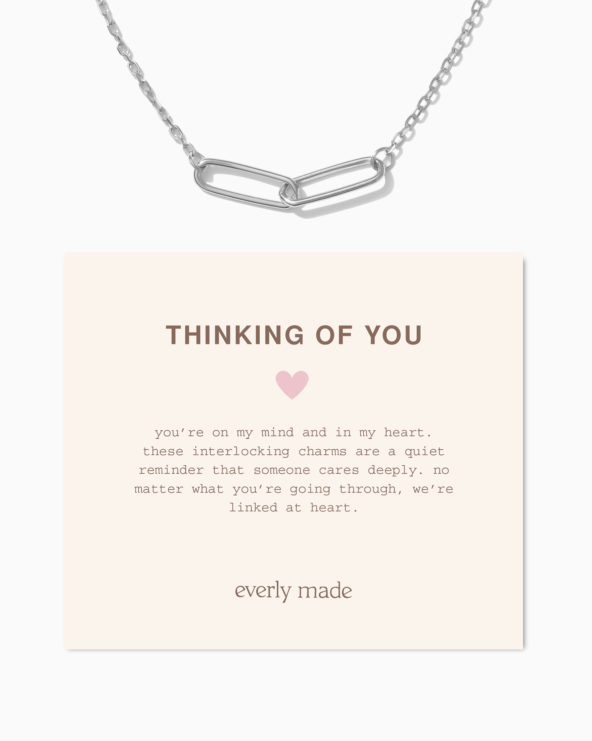 Linked Necklace • Thinking of You