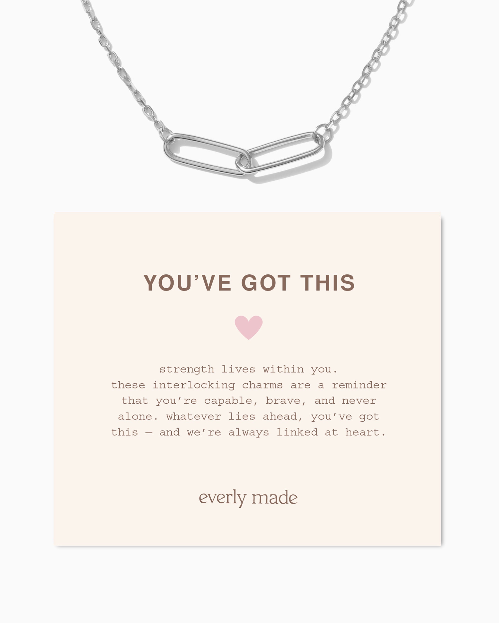 Linked Necklace • You've Got This