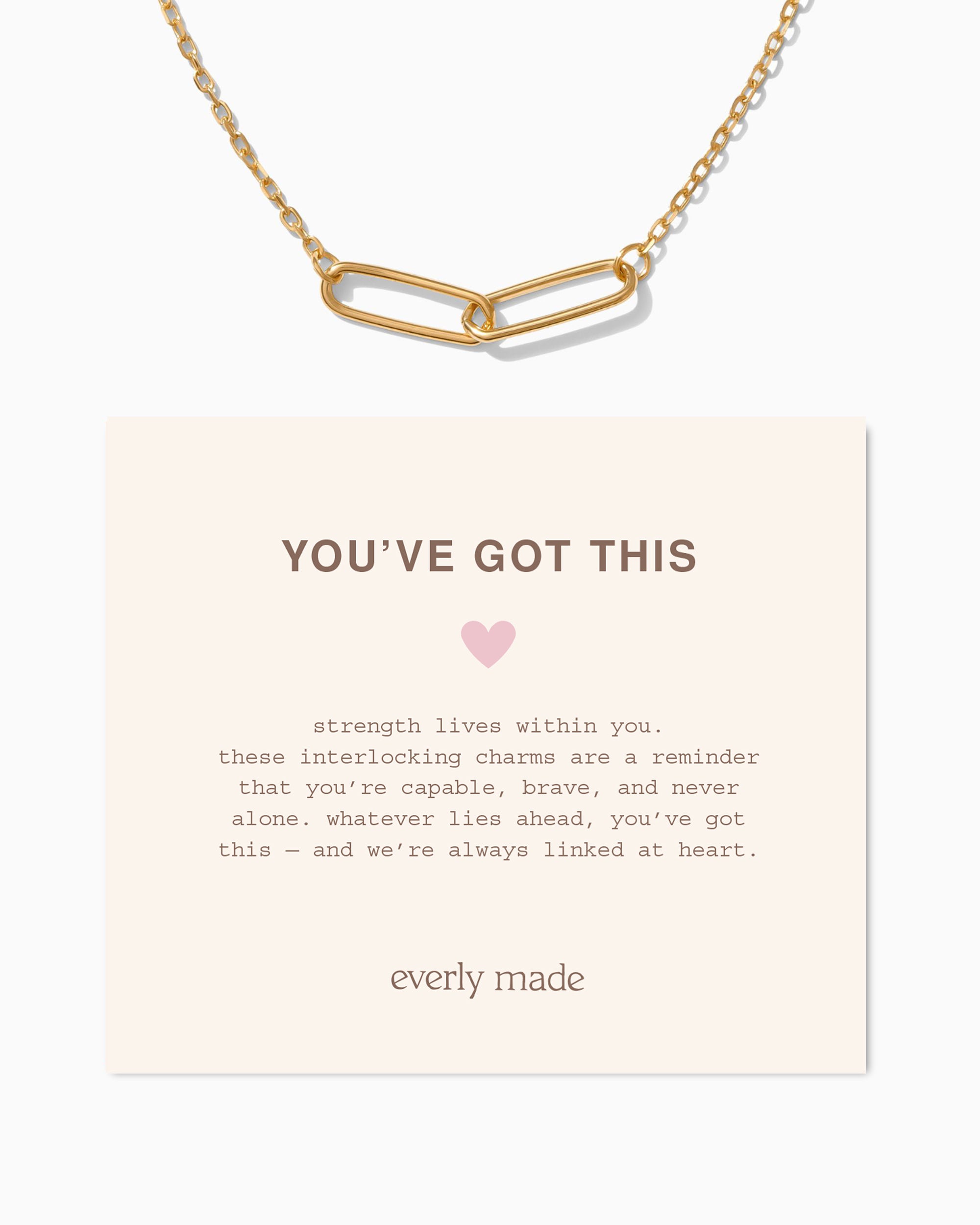 Linked Necklace • You've Got This