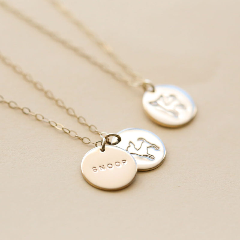 personalized chihuahua necklace