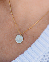 Gratitude Disc Necklace