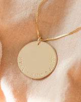 Coin Necklace - 7/8"