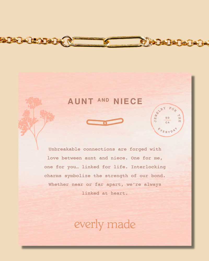 Linked Bracelet • Aunt & Niece