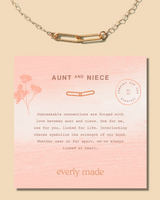 Linked Necklace • Aunt & Niece