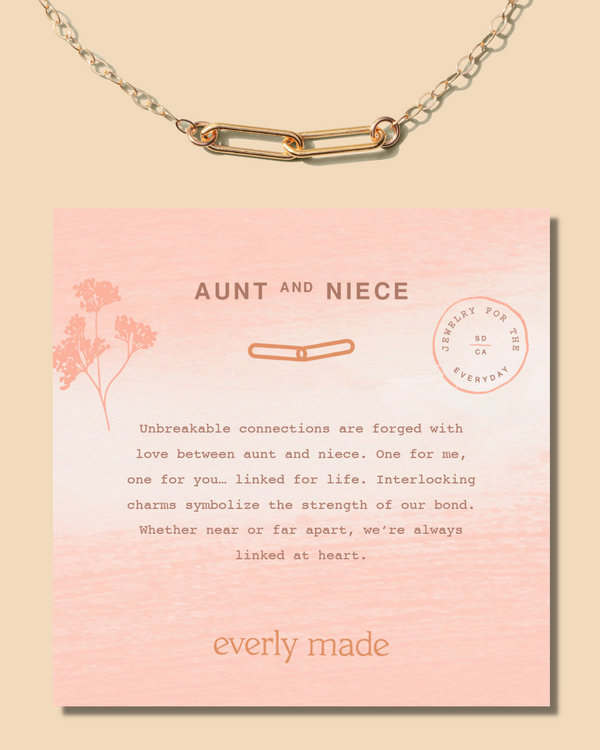 Linked Necklace • Aunt & Niece