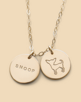 personalized chihuahua necklace