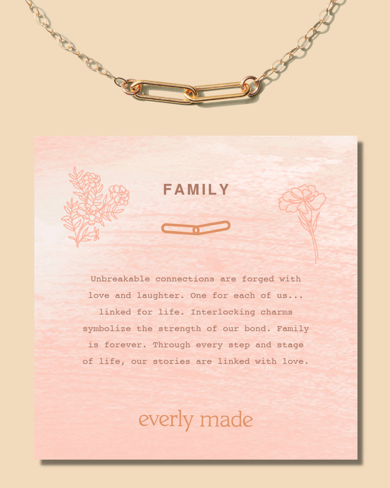 Linked Necklace • Family