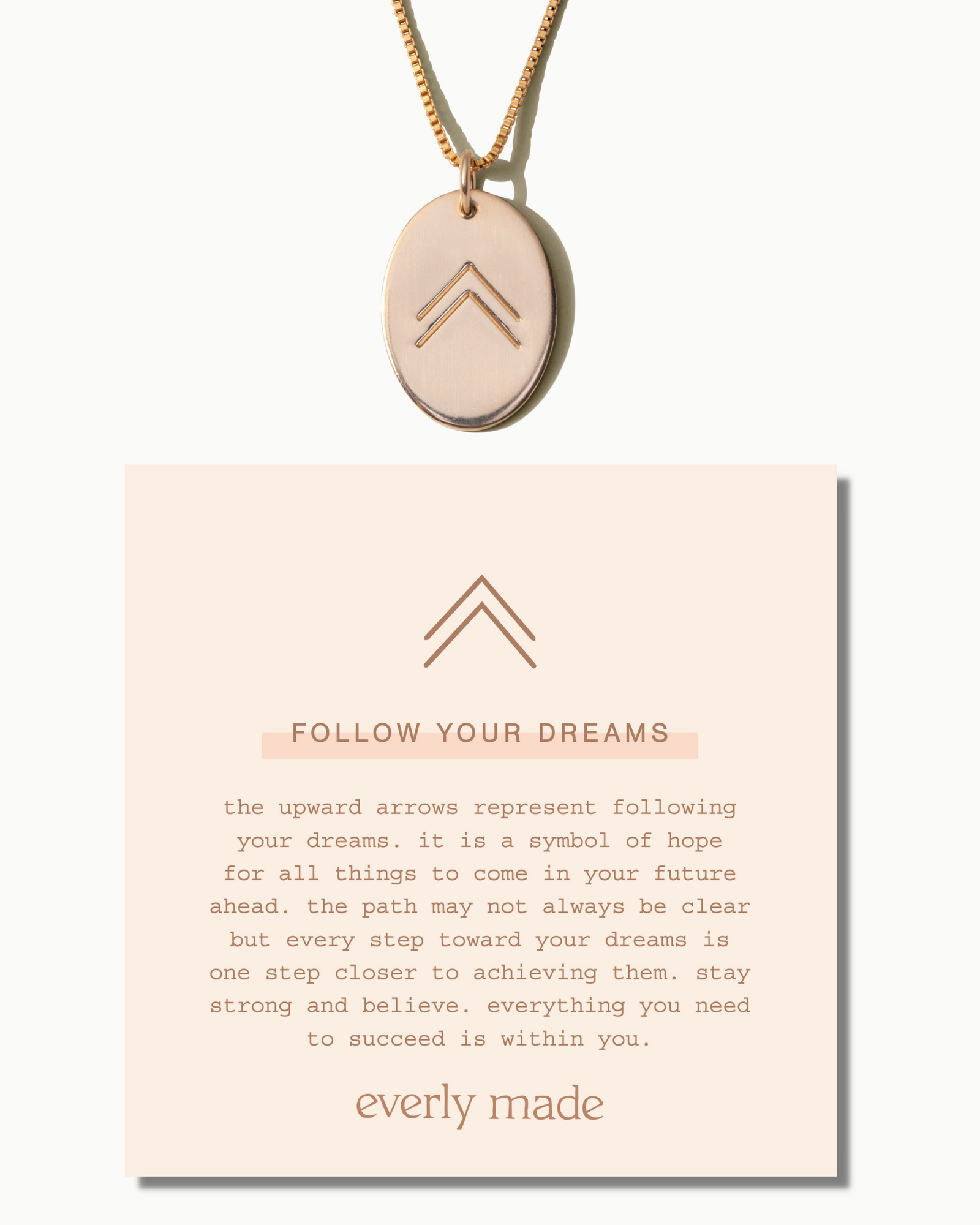 Follow Your Dreams Necklace Everly Made