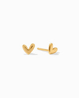 Adeline Heart Stud Earrings for Your Galentine