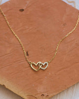 Linked Hearts Necklace • Mom