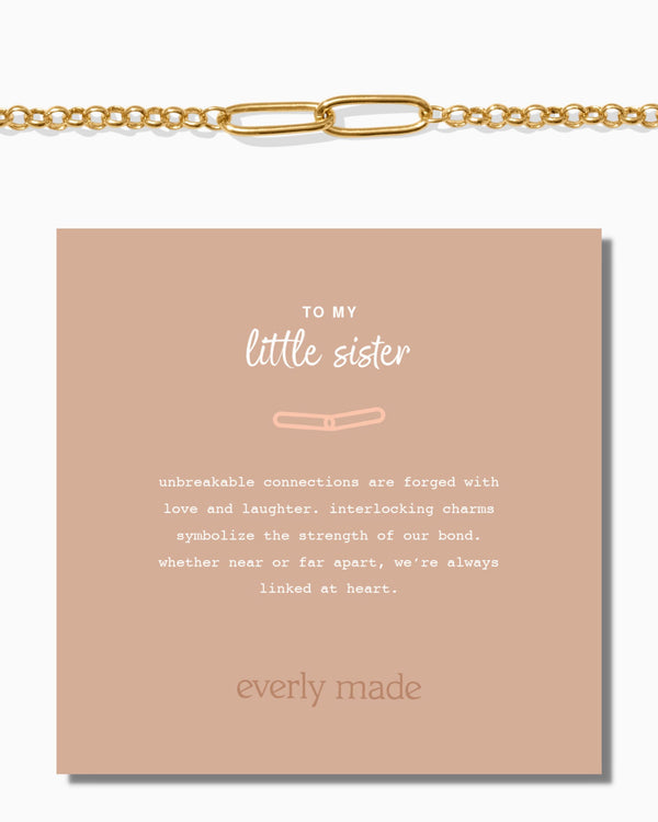 Linked Bracelet • Little Sister