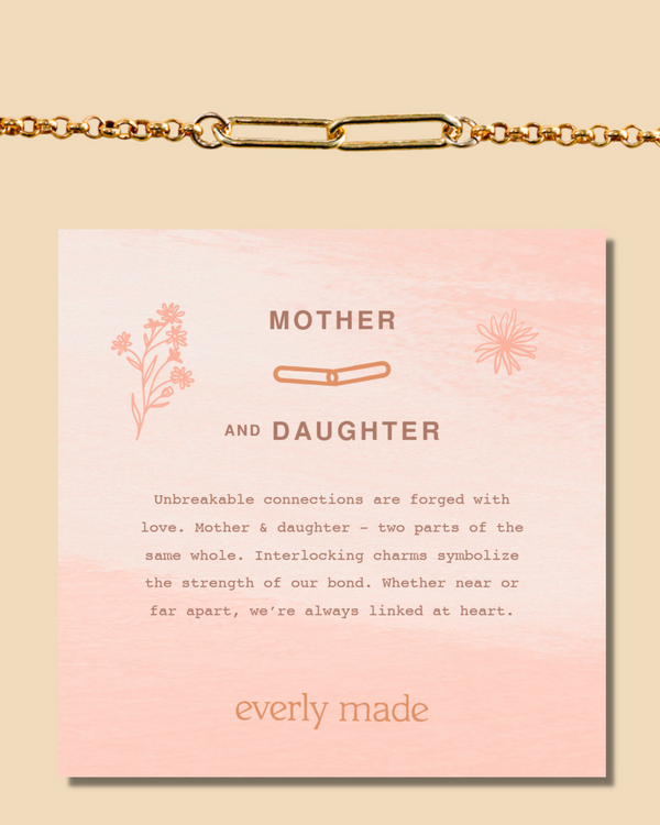Linked Bracelet • Mother & Daughter