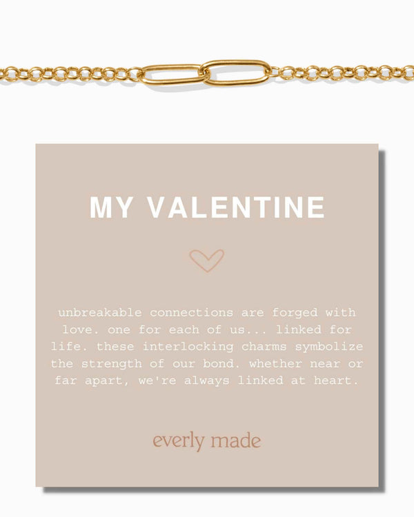 Linked Bracelet • My Valentine