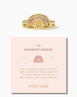 Rainbow Bridge Ring Set
