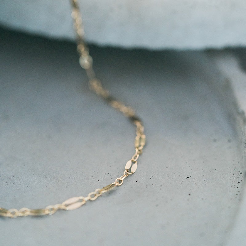Dainty choker meant for layering or can be worn alone.